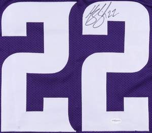 lot 7 image: Minnesota Vikings Harrison Smith Signed Purple Pro Style Jersey TSE COA
