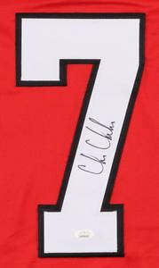 lot 31 image: Chicago Blackhawks Chris Chelios Signed Pro Style Jersey JSA COA