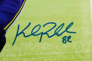 lot 12C image: Large Kyle Rudolph Signed 20x16 Minnesota Vikings Photo, TSE COA