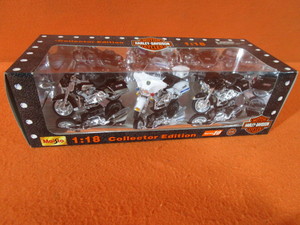 (3) 118th Harley Davidson Motorcycles