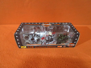 (3) 118th Harley Davidson Motorcycles