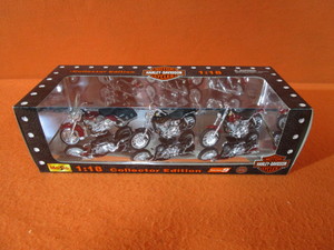 (3) 118th Harley Davidson Motorcycles