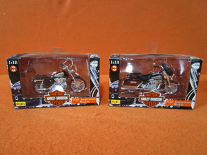 (2) 118th Harley Davidson Motorcycles