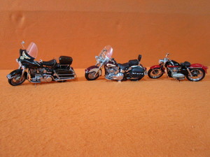 (3) 110th Harley Davidson Motorcycles