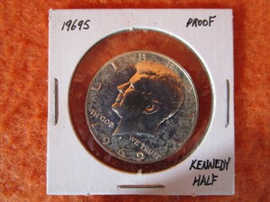 1969 S Kennedy Half Dollar