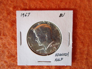 1967 Kennedy Half Dollar