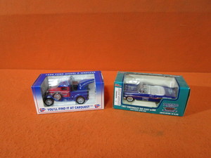 Carquest 1929 Ford Model A Wrecker & Brickyard 400 1957 Chevy Convertible