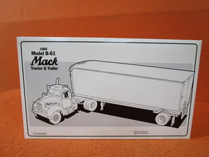 1960 Mack B-61 Truck & Trailer