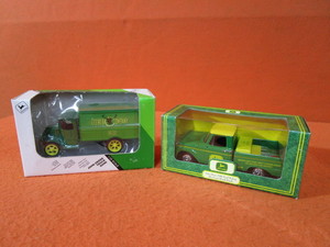 John Deere 1926 Mack Delivery Van & 1966 Ford Pickup