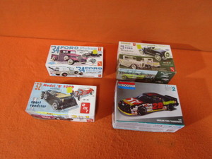 Un-Assembled Model Cars