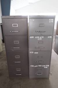 ALL STEEL HEAVY DUTY FILE CABINENTS