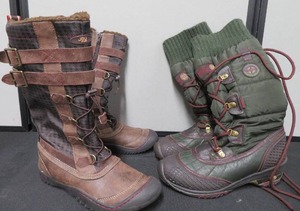 2 PAIR WOMENS JAMBU BOOTS (LIKE NEW)