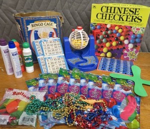 BINGO AND CHINESE CHECKERS