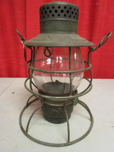lot 205 image: VINTAGE RAYO NO. 39 WB RAILROAD LANTERN