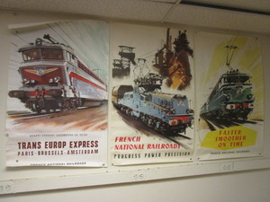 lot 209 image: VINTAGE FRENCH NATIONAL RAILROAD POSTERS, BY ALBERT BRENET, 1958, 1965