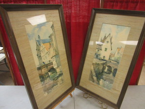 lot 221 image: VINTAGE EUROPEAN STREET ART PRINTS PANELS, BY NICHOLAS MARKOVITCH (MARC)