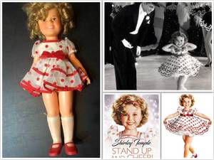 lot 95 image: Vintage 1972 Shirley Temple Doll by Ideal