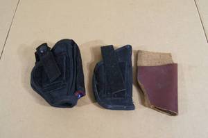 lot 215 image: 3 Handgun Holsters