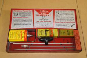 lot 206 image: Vintage Outers Gunslick Rifle Cleaning Kit