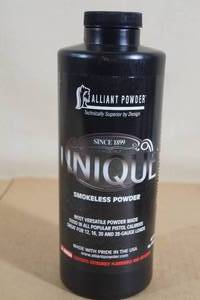lot 163 image: 1 Lb Alliant Unique Smokeless Gun Powder