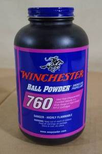 lot 167 image: 1 Lb Winchester 760 Ball Smokeless Gun Powder