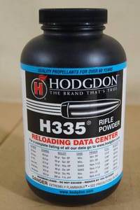 lot 168 image: 1 Lb Hodgdon H335 Rifle Gun Powder