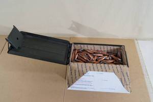 lot 192 image: Can of 50 Cal Bullets
