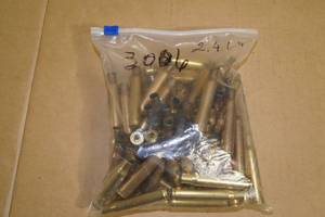 lot 152 image: Bag of Empty .30-06 Casings