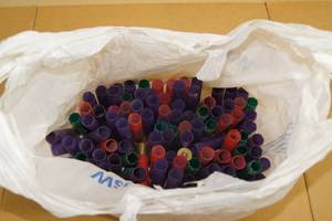 lot 158 image: Empty 16 Ga Shotgun Shells