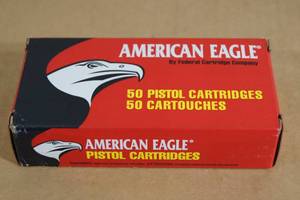 lot 108 image: 50 Federal American Eagle .45 GAP 230 Gr FMJ Ammo