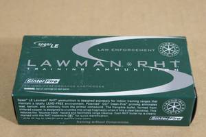 lot 110 image: 50 Speer LE Lawman RHT .40 S&W 125 Gr Frangible CF Ammo