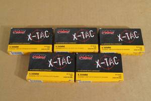 lot 74 image: 100 PMC X-Tac 5.56mm 62 Gr LAP Ammo
