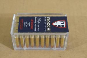 lot 82 image: 50 Fiocchi Performance .22 Win Mag 40 Gr TMJ Ammo