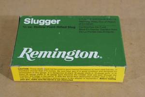lot 100 image: 5 Remington Slugger 16 Gauge 2-34 45 Oz HP Rifled Slugs