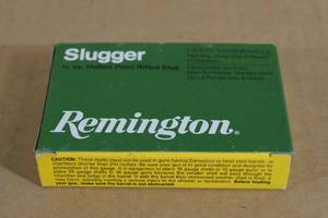 lot 101 image: 5 Remington Slugger 16 Gauge 2-34 45 Oz HP Rifled Slugs