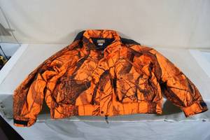 lot 36 image: Remington Realtree Hardwoods Camo Blaze Orange Hunting Jacket - 2XL