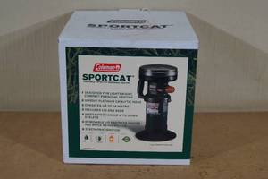 lot 24 image: Coleman Sportcat Portable Propane Heater