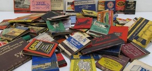 lot 16 image: Great Lot of Vintage 1930s-40s Advertising Matchbooks #1