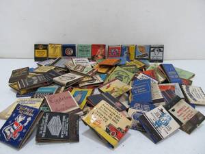 lot 17 image: Great Lot of Vintage 1930s-40s Advertising Matchbooks #2