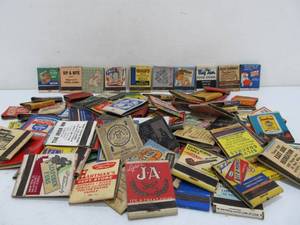 lot 18 image: Great Lot of Vintage 1930s-40s Advertising Matchbooks #3