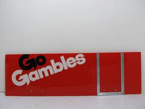 lot 27 image: Vintage GAMBLES Store Display Sign
