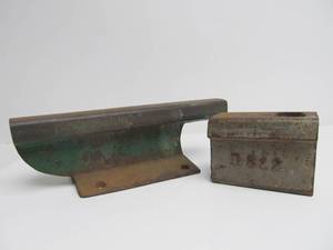 lot 69 image: 2 Antique Railroad Tie Anvils