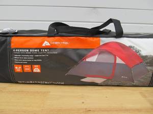 lot 118 image: Brand New Ozark Trail 4-Person Dome Tent