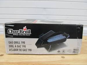 lot 132 image: Brand New CHAR BROIL Gas Grill 190