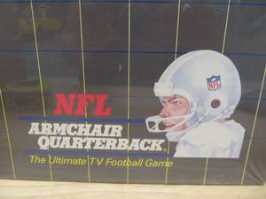 lot 137 image: Vintage NFL Armchair Quarterback Game - Factory Sealed