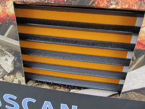 lot 163 image: Brand New Cast Iron Portable Campfire Grill