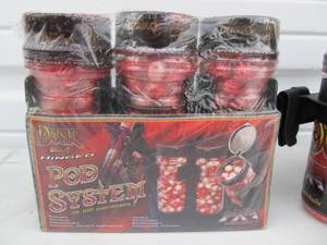 lot 178 image: Brand New DUSK Hinged Paintball Ammo Canisters