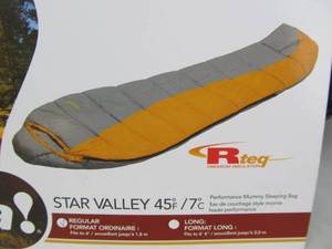lot 167 image: Brand New EUREKA Star Valley Sleeping Bag
