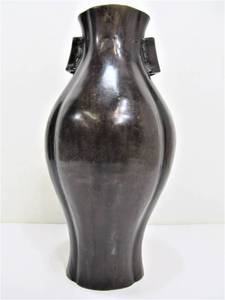 lot 213 image: Large HEAVY Vintage Maitland Smith Bronze Vase