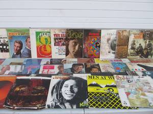 lot 253 image: Approx 50 Vintage Vinyl Records - Mostly Rock & Pop #2